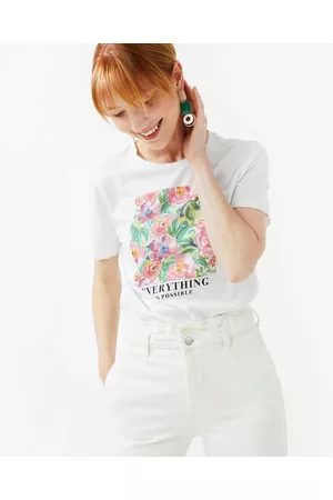 OVS Dames T-shirts - T-shirt Met Print
