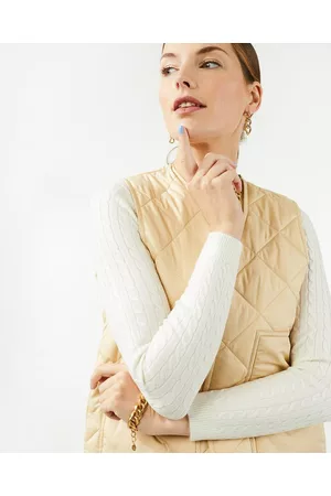 OVS Dames Fleece truien - Trui Met Kabelmotief