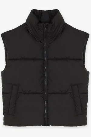 QS by s.Oliver Zwarte Bodywarmer