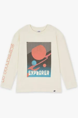 CKS Longsleeve Met Retro Print