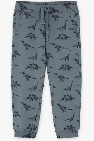 Minymo Groene Joggingbroek Met Print