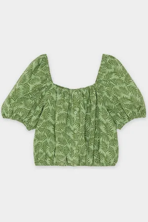 Fish & Chips Blouse Met Structuur