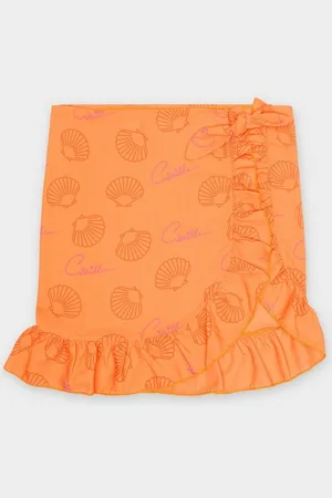 Camille Wikkelrok Met Schelpenprint, 6-14 Jaar