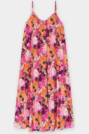 Dina Tersago Jurk Met Bloemenprint