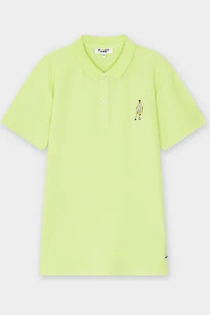 Fish & Chips Polo Met Voetballerprint