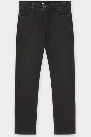 Fish & Chips Zwarte Jeans, Straight Fit