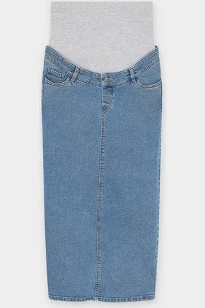Atelier Maman Blauwe Jeansrok, Zwangerschap