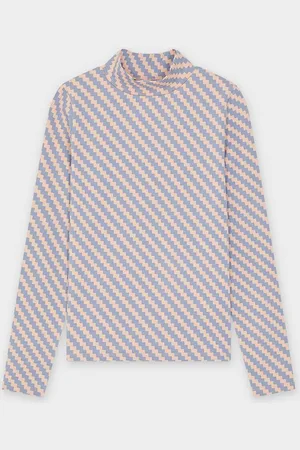 Fish & Chips Longsleeve Met Zigzag-patroon