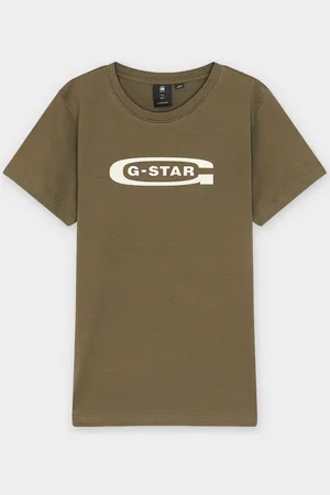 G-Star T-shirt Met Opschrift