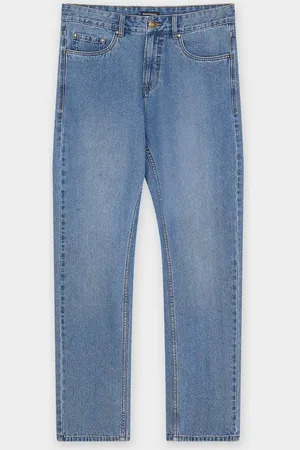 Quarterback Blauwe Jeans, Straight Fit