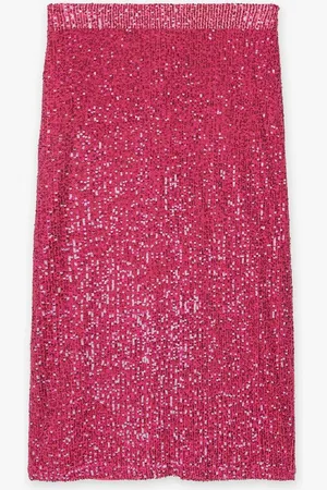 Sora Roze Rok Met Pailletjes