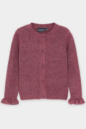 Maya Deluxe Paarse Cardigan