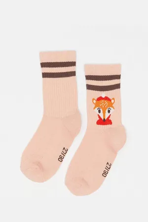 Fred + Ginger Kousen Met Vossenprint