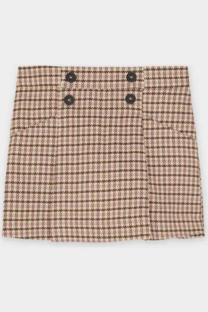 Maya Deluxe Skort Met Ruiten