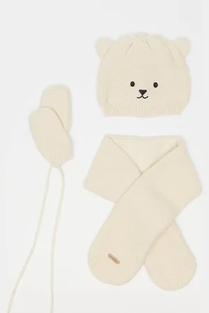 Cuddles and Smiles Set: Muts + Sjaal + Wanten