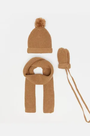 Cuddles and Smiles Set: Muts + Sjaal + Wanten