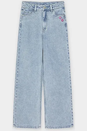Fish & Chips Lichtblauwe Jeans, Straight Fit