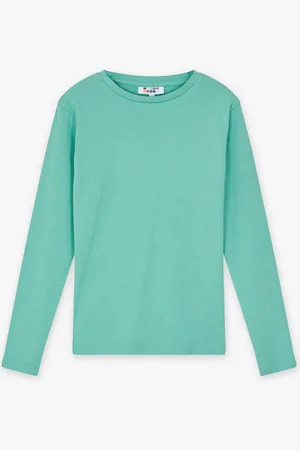 Fish & Chips Groene Longsleeve Met Rib