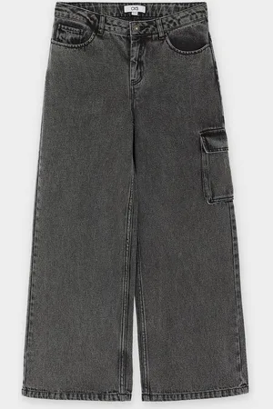 CKS Donkergrijze Jeans, Wide Leg Fit