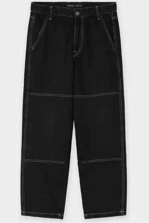 Tiffosi Zwarte Jeans, Baggy Fit