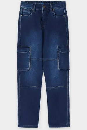 Blue Rebel Donkerblauwe Jeans