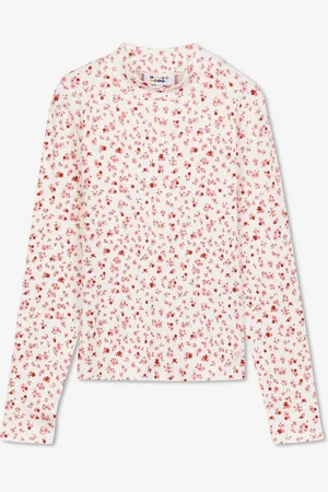 Fish & Chips Souspull Met Bloemenprint