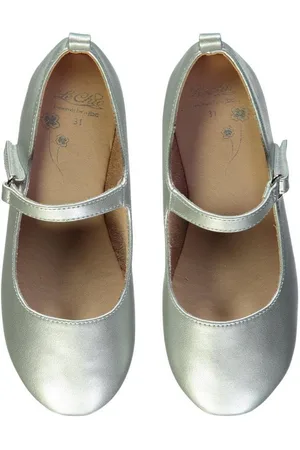 Le Chic Zilverkleurige Ballerina