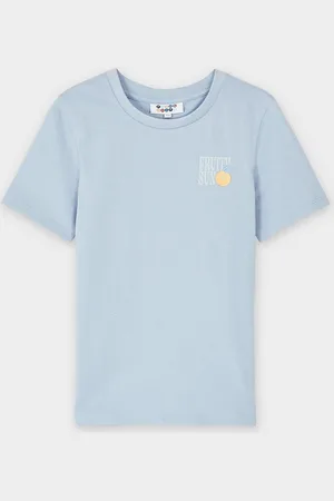 Fish & Chips T-shirt Met Reli??fprint