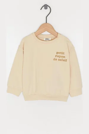 Cuddles and Smiles Sweater Met Backprint, Petit Rayon De Soleil