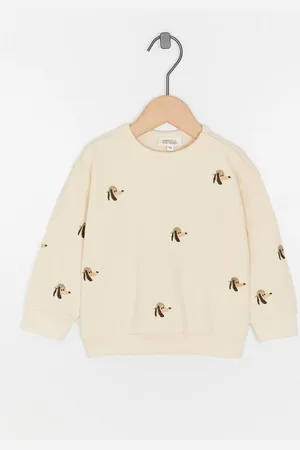 Cuddles and Smiles Sweater Met Geborduurde Hondjes