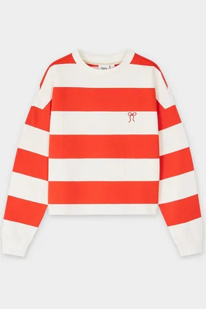 Saint Tropez Sweater Met Geborduurd Strikje