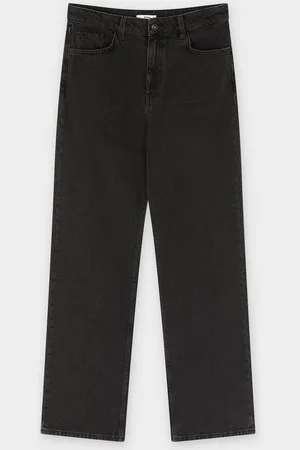Sora Zwarte Jeans, Straight Fit