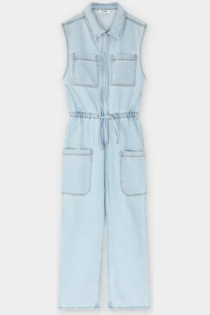 Fish & Chips Jumpsuit Van Jeans, Straight Fit