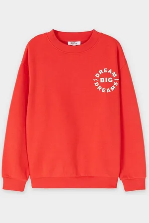 Besties Sweater Met Opschrift