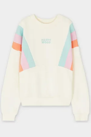 Fish & Chips Sweater Met Color Block