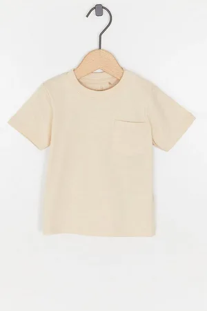 Cuddles and Smiles Beige T-shirt