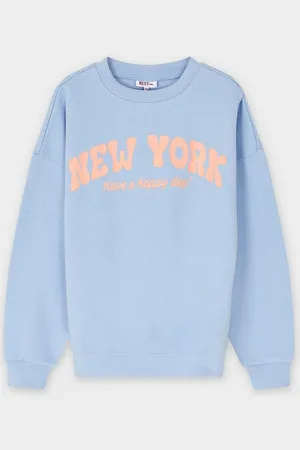 Besties Sweater Met Opschrift