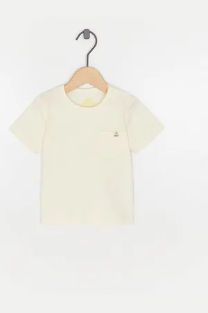 Cuddles and Smiles Beige T-shirt