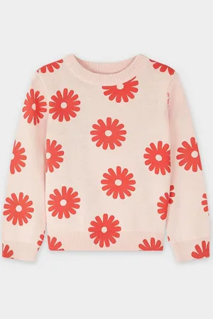 Besties Trui Met Bloemenprint