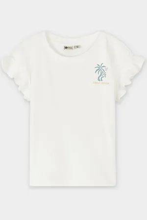Daily7 T-shirt Met Backprint