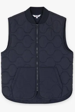 Fish & Chips Donkerblauwe Bodywarmer, 7-14 Jaar