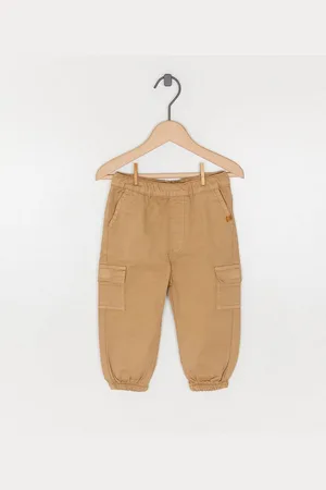 Minymo Bruine Broek Met Zijzakken