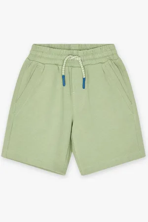 Maya Deluxe Groene Short Van Sweatstof