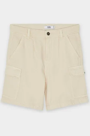 CKS Beige Jeansshort, Cargo Fit