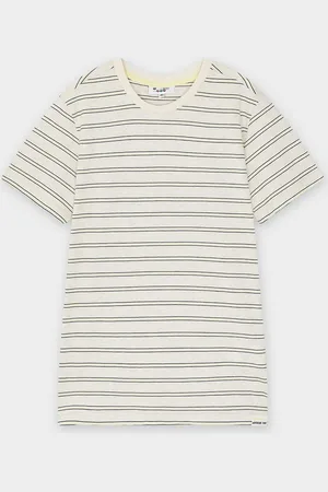 Fish & Chips T-shirt Met Strepen, 7-14 Jaar