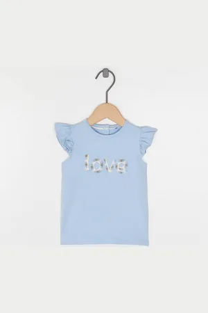 Cuddles and Smiles T-shirt Met Opschrift