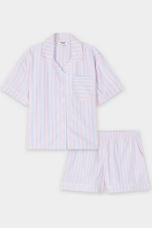 Fish & Chips Pyjama Met Strepen