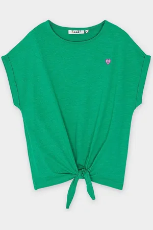 Fish & Chips T-shirt Met Geborduurd Icoon