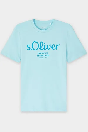 QS by s.Oliver T-shirt Met Opschrift