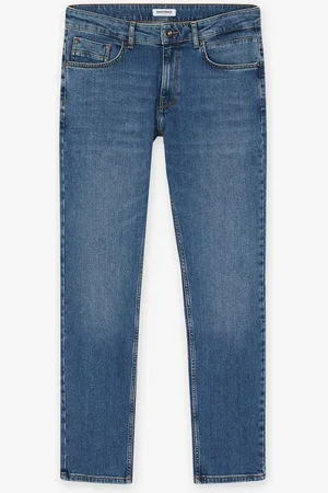 Quarterback Blauwe Jeans, Slim Fit